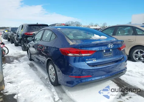 2018 Hyundai Elantra Se z USA, uszkodzony, nr VIN 5NPD74LF8JH350615